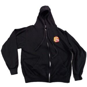 Miltex The Price Is Right Live Hoodie Unisex M Black Full Zip Game Show TV Patch